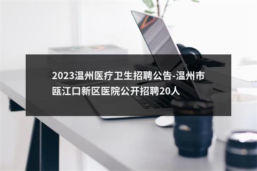 2023温州医疗卫生招聘公告-温州市瓯江口新区医院公开招聘20人 图片